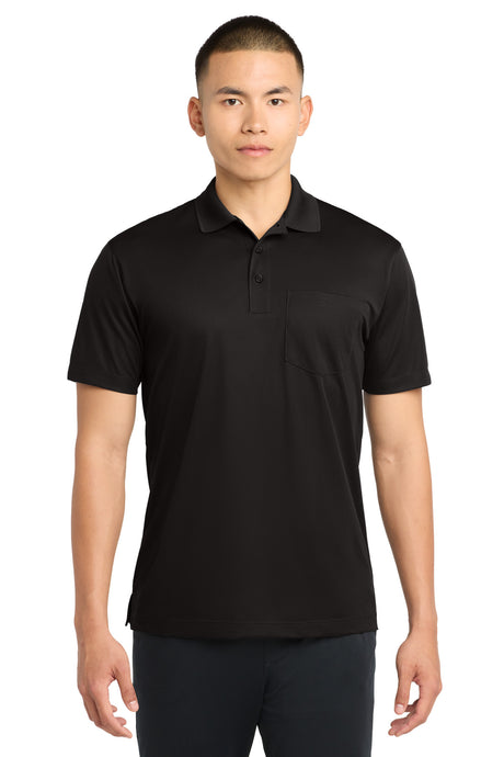 Sport-Tek Men's   Micropique Sport-Wick   Pocket Polo