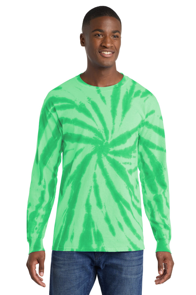 Port & Co Men's   Tie-Dye Long Sleeve Tee
