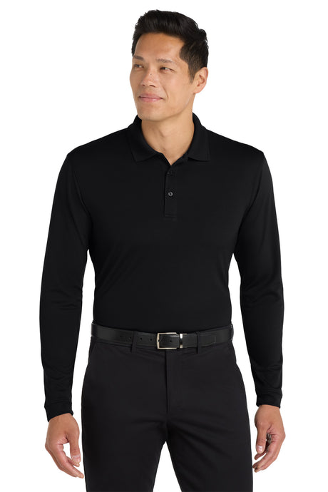Port Authority Men's    Dry Zone    UV Micro-Mesh Long Sleeve Polo K110LS