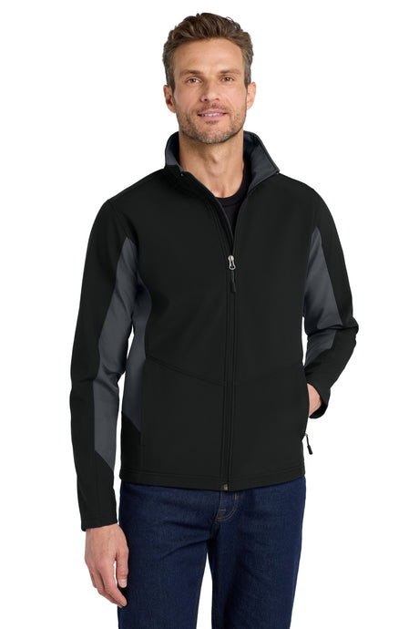 Port Authority Men's   Core Colorblock Soft Shell Jacket