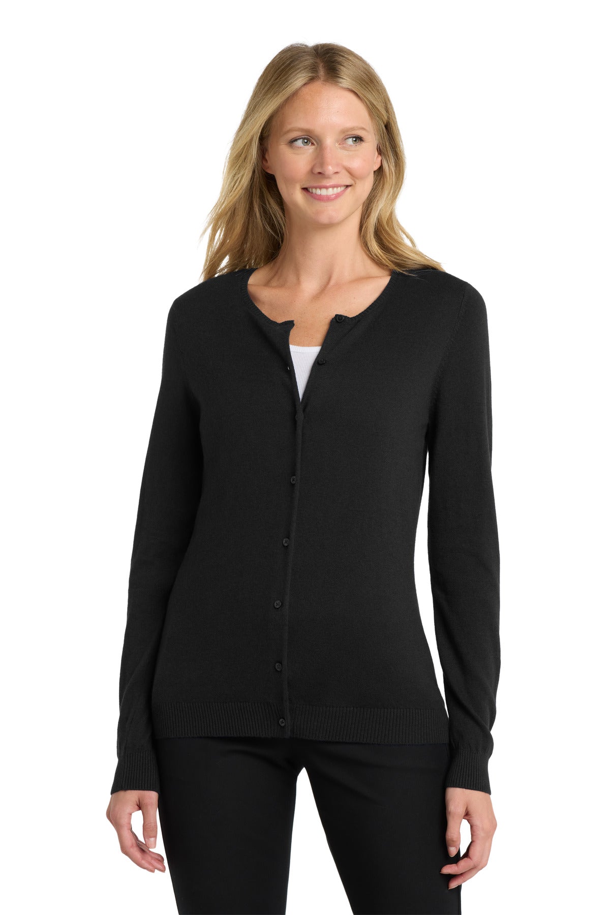 Port Authority Women's   Cardigan Sweater