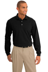 Port Authority Men's   Rapid Dry Long Sleeve Polo