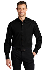 Port Authority Men's   Tall Long Sleeve Twill Shirt
