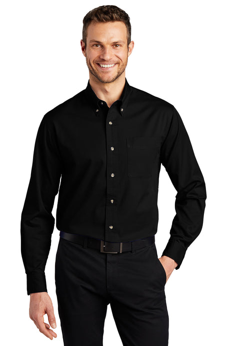 Port Authority Men's   Tall Long Sleeve Twill Shirt