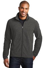 Port Authority Men's   Heather Microfleece Full-Zip Jacket