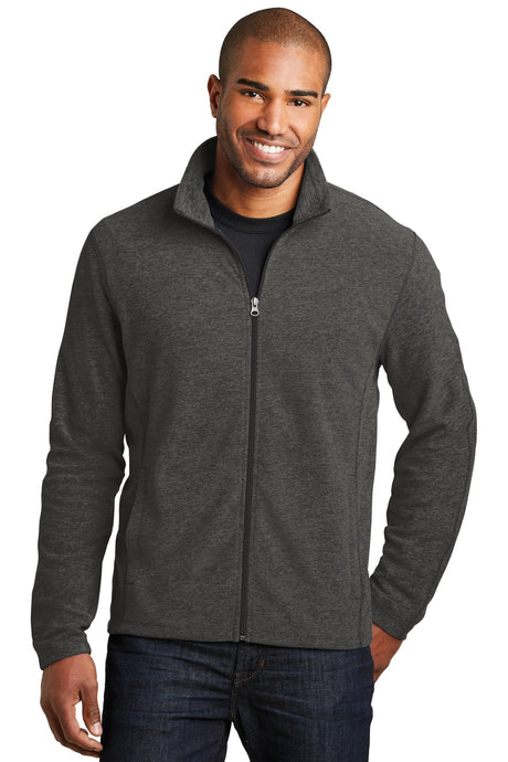 Port Authority Men's   Heather Microfleece Full-Zip Jacket
