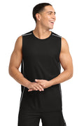 Sport-Tek Men's   PosiCharge   Mesh Reversible Sleeveless Tee