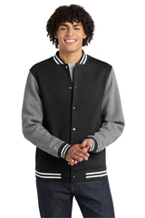 Sport-Tek Men's   Fleece Letterman Jacket