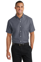 Port Authority Men's   Short Sleeve SuperPro   Oxford Shirt