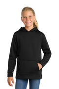 Sport-Tek Youth   Sport-Wick   Fleece Colorblock Hooded Pullover