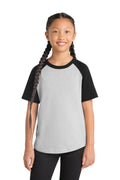 Sport-Tek Youth   Short Sleeve Colorblock Raglan Jersey