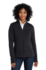 Port Authority Women's   Slub Fleece Full-Zip Jacket