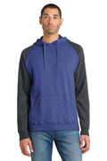 District Men's   Lightweight Fleece Raglan Hoodie