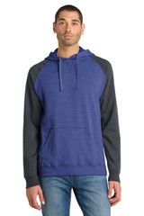 District Men's   Lightweight Fleece Raglan Hoodie