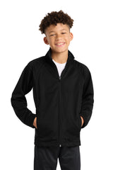 Sport-Tek Youth   Tricot Track Jacket
