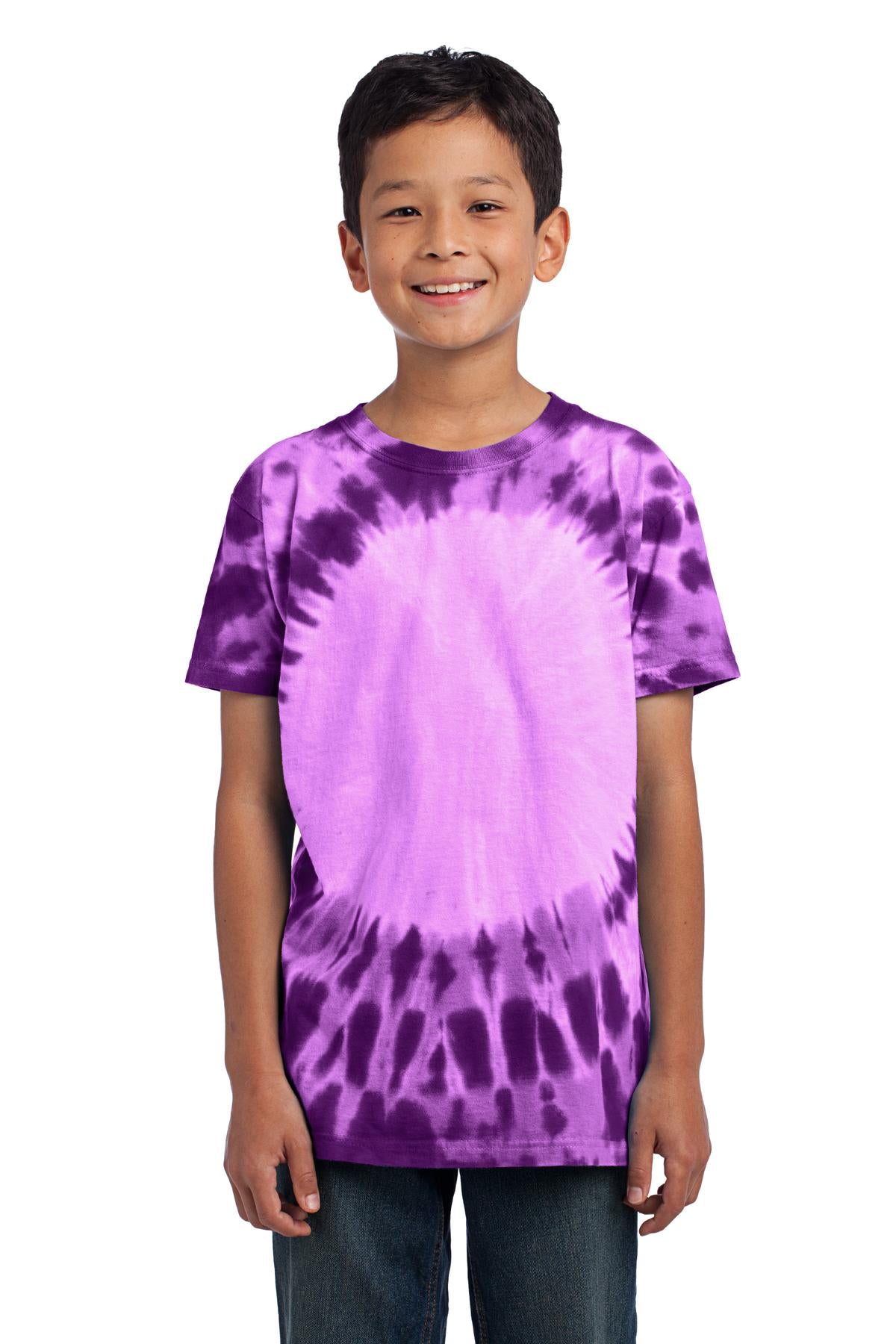 Port & Co Youth   Window Tie-Dye Tee