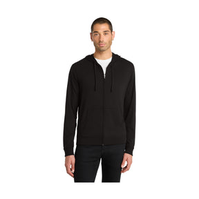 District Men's   Jersey Full-Zip Hoodie