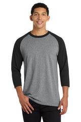 Port & Co Men's   Core Blend 3/4-Sleeve Raglan Tee
