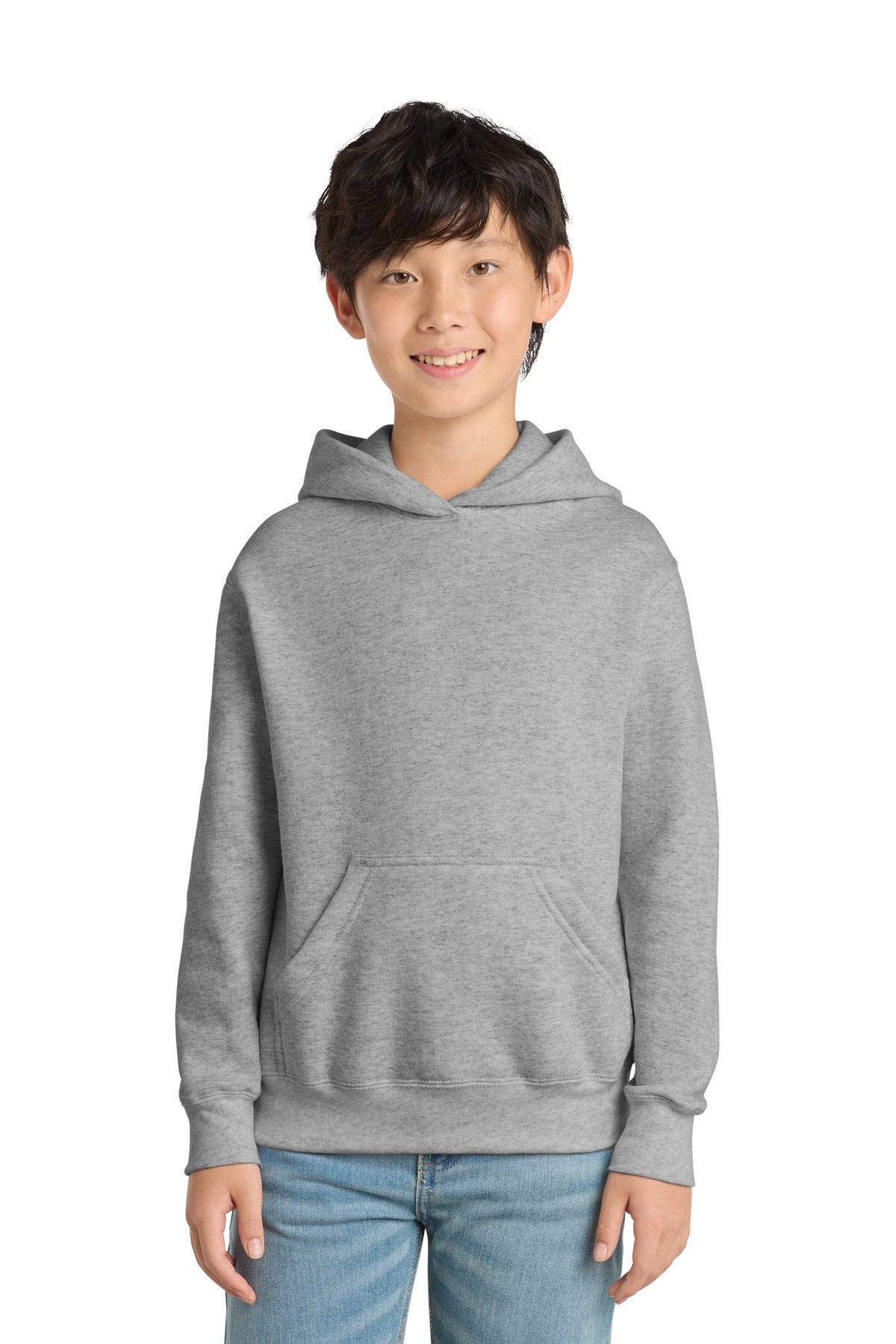 Port & Co Youth   Core Fleece Pullover Hooded Sweatshirt