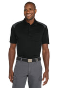 CornerStone Men's   Select Snag-Proof Two Way Colorblock Pocket Polo
