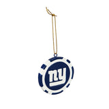 EVERGREEN New York Giants Game Chip Ornament