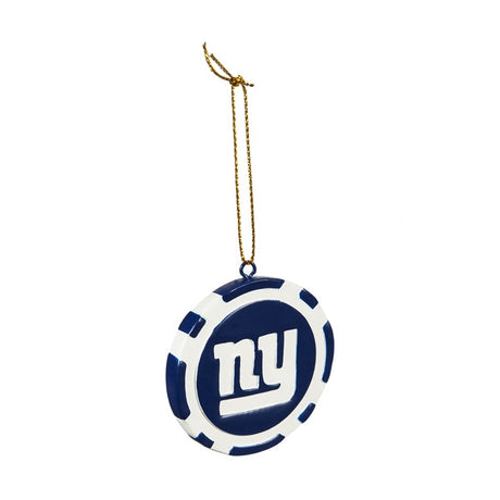 EVERGREEN New York Giants Game Chip Ornament