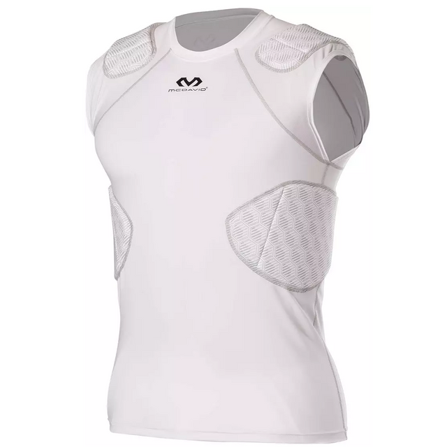 McDavid Men's Hex Sleeveless 5 Pad Padded Shirt 