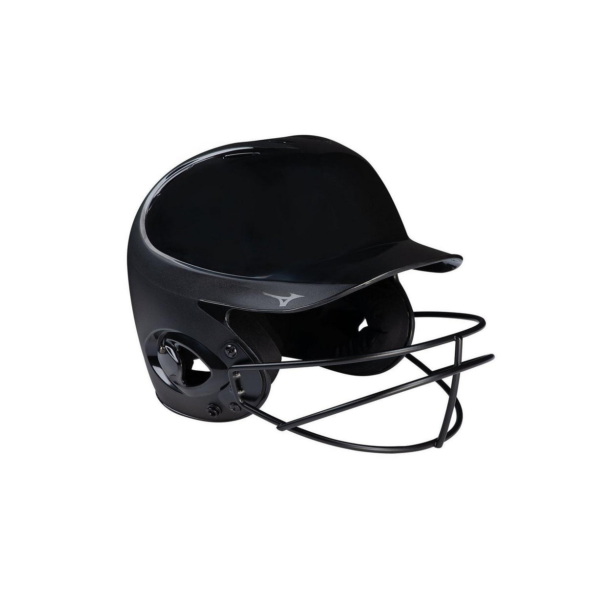Mizuno Youth MVP Series Solid Batting Helmet with Fastpitch Softball Mask
