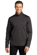 Port Authority Men's    Diamond Heather Fleece 1/4-Zip Pullover F248