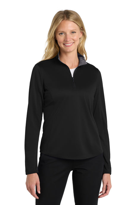 Port Authority Women's    Silk Touch    Performance 1/4-Zip LK584