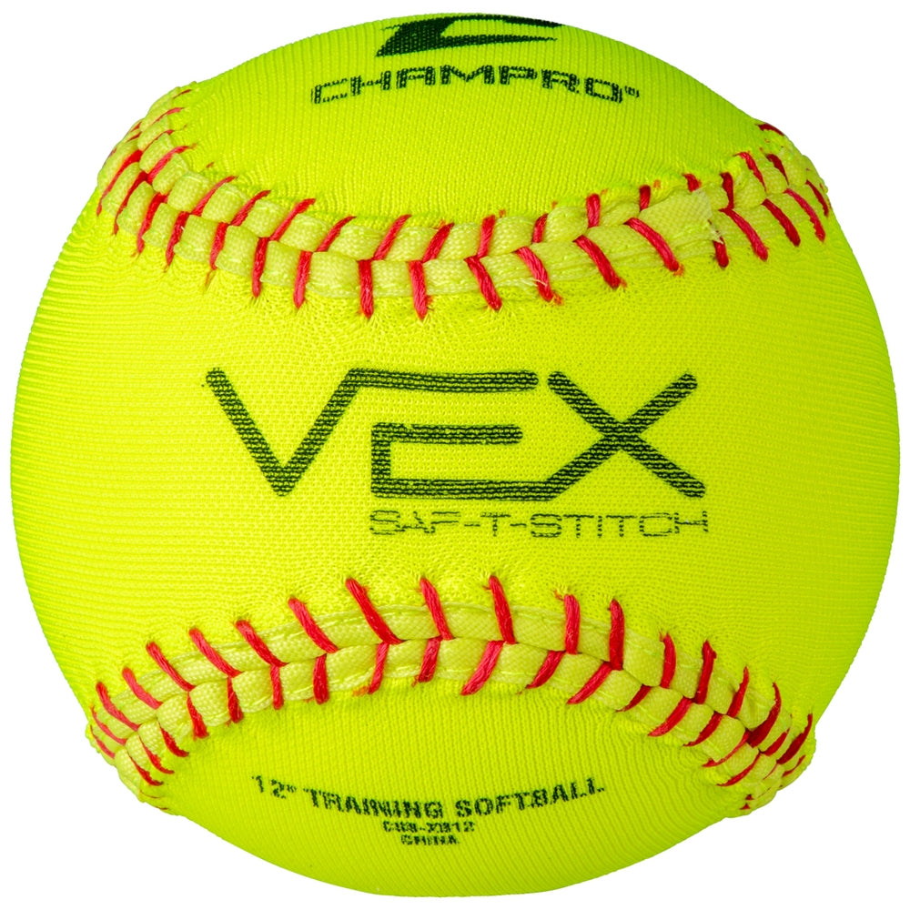 Champro One Dozen Vex 12" Training Softballs-1