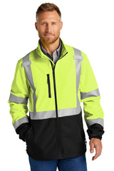 CornerStone Men's   ANSI 107 Class 3 Soft Shell Jacket CSJ503