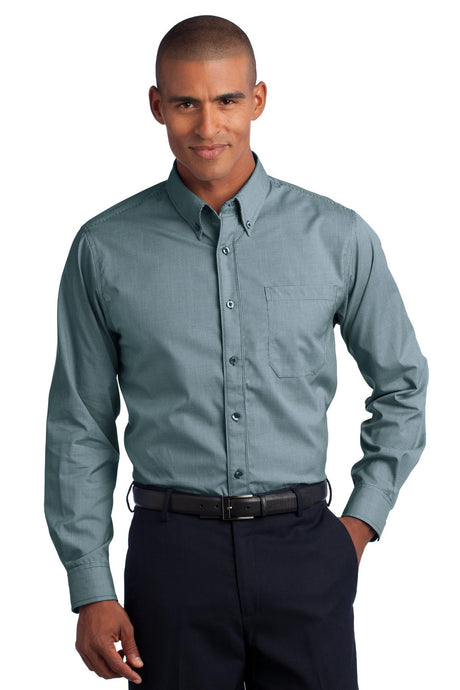 Red House ®  - Mini-Check Non-Iron Button-Down Shirt