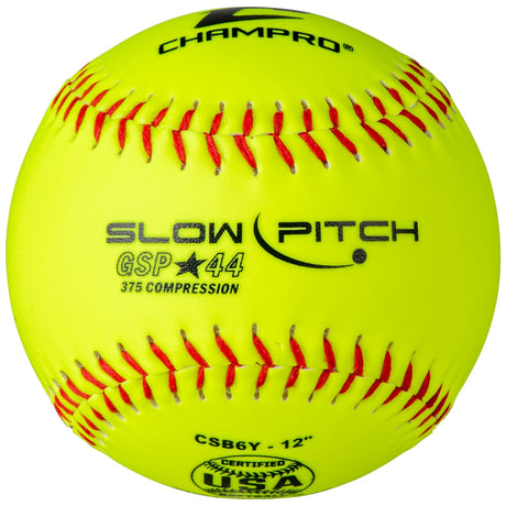 Champro One Dozen GSP-44 ASA 12" Softballs