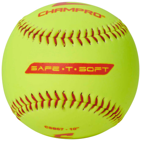 Champro One Dozen 10" Safe-T-Softballs-1