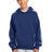Sport-Tek Youth   Sleeve Stripe Pullover Hooded Sweatshirt