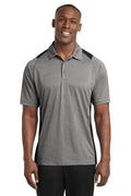 Sport-Tek Men's   Heather Colorblock Contender   Polo
