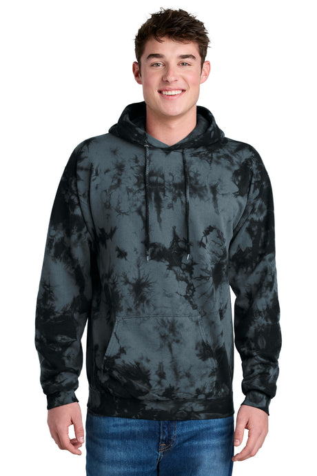 Port & Co Men's   Crystal Tie-Dye Pullover Hoodie PC144