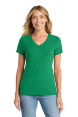 Port & Co Women's   Fan Favorite   Blend V-Neck Tee