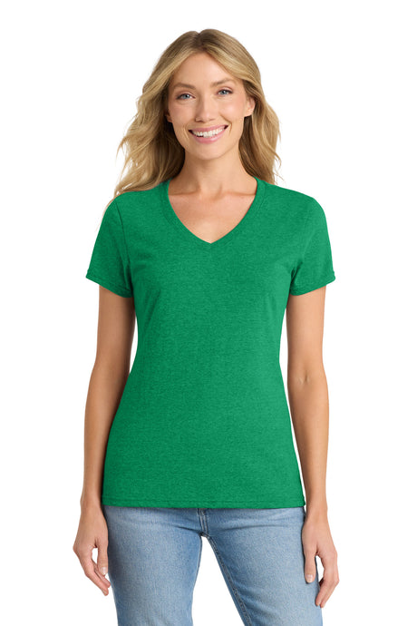 Port & Co Women's   Fan Favorite   Blend V-Neck Tee
