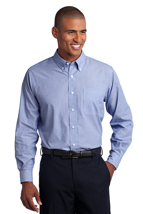 Port Authority Men's   Crosshatch Easy Care Shirt