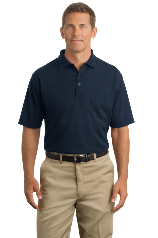 CornerStone Men's   Industrial Pocket Pique Polo