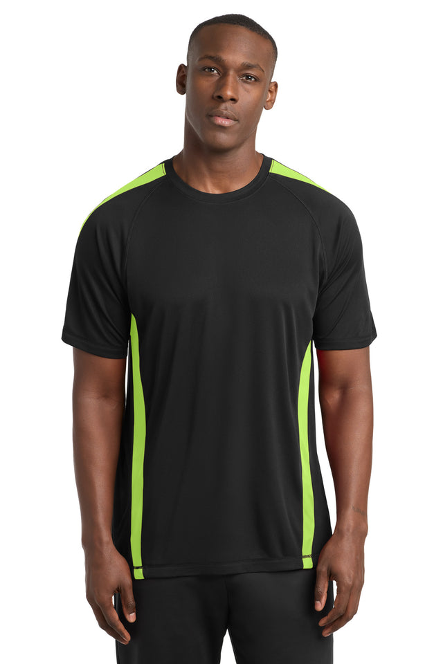 Sport-Tek Men's   Colorblock PosiCharge   Competitor Tee
