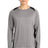 Sport-Tek Men's   Long Sleeve Heather Colorblock Contender   Tee