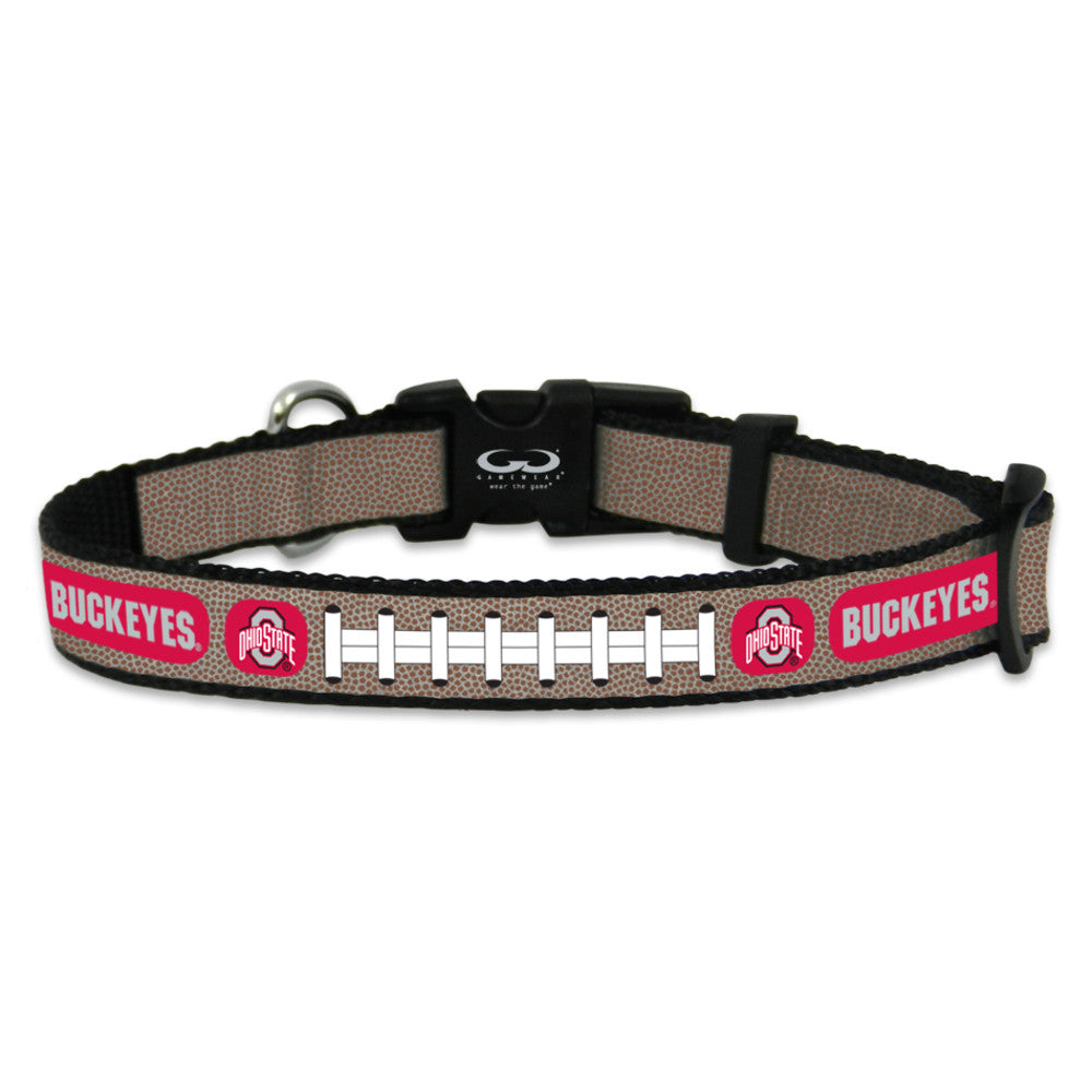 Gamewear Ohio State Buckeyes Football Reflective Pet Collar Size Toy
