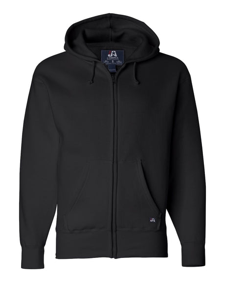 J. America Adult Premium Full-Zip Fleece Hooded Sweatshirt JA8821-AB
