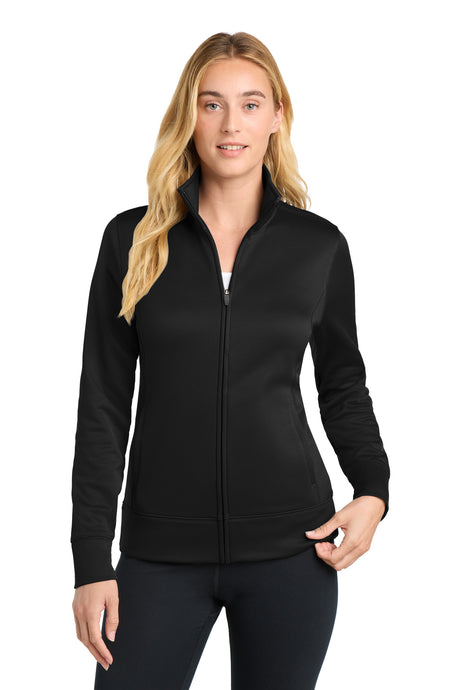 Sport-Tek Women's   Sport-Wick   Fleece Full-Zip Jacket