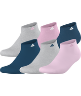adidas Women's Athletic Cushioned 6-Pack Low Cut-1