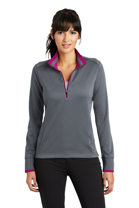 Nike Women's Dri-FIT 1/2-Zip Cover-Up Corporate Apparel Sweatshirts & Fleece