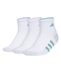 adidas Women's Cushioned 3.0 3-Pack Quarter Socks-1